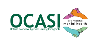 OCASI Mental Health Promotion logo in colour