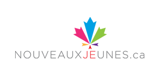 NouveauxJeunes logo in colour