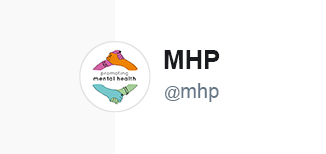 Symbol of MHP on white background